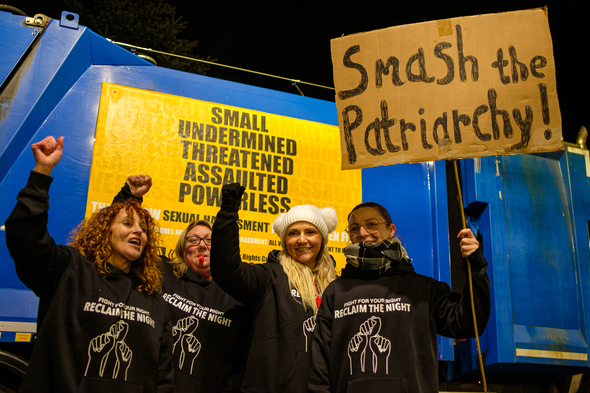 Attendees at our Reclaim the Night event