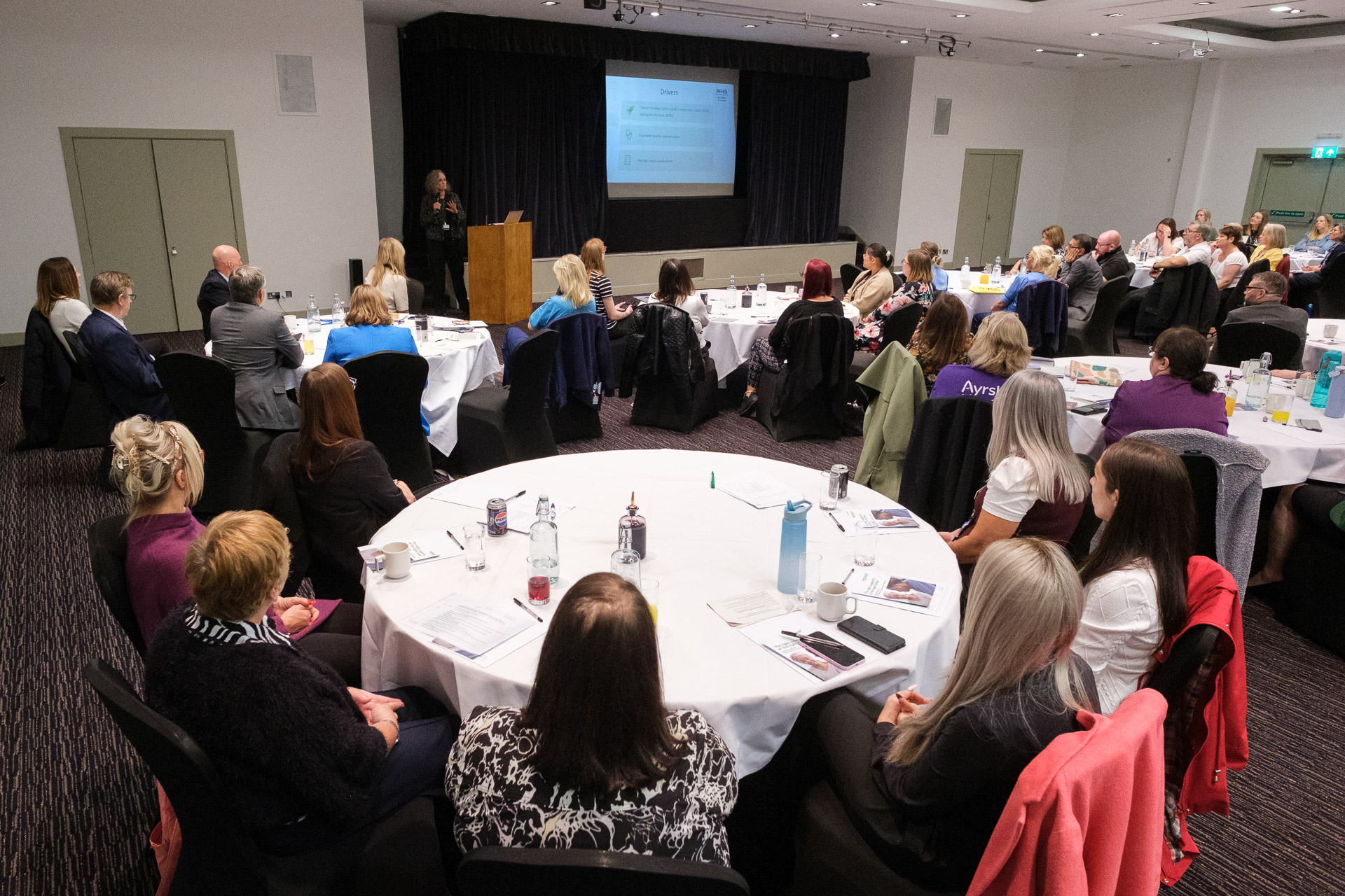 Audience at Improving the Cancer Journey launch event