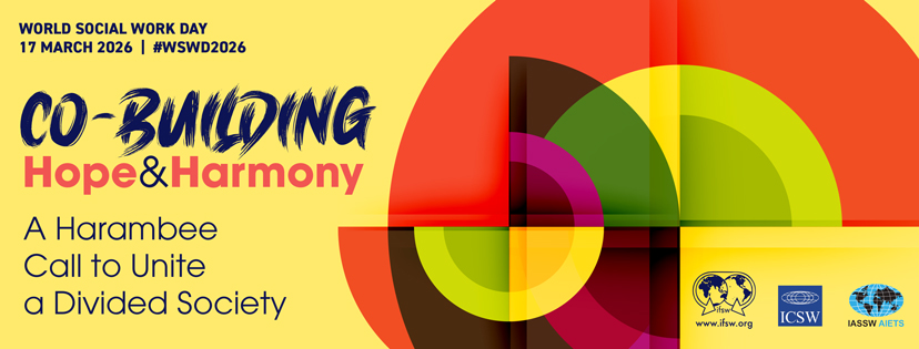 World Social Work Day 2026 banner image from IFSW