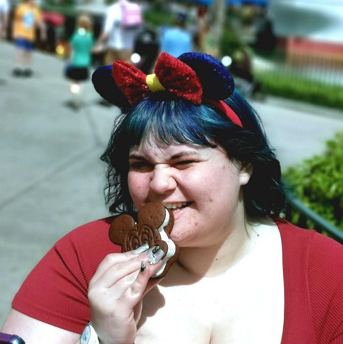 Celine Dyer at Disneyland